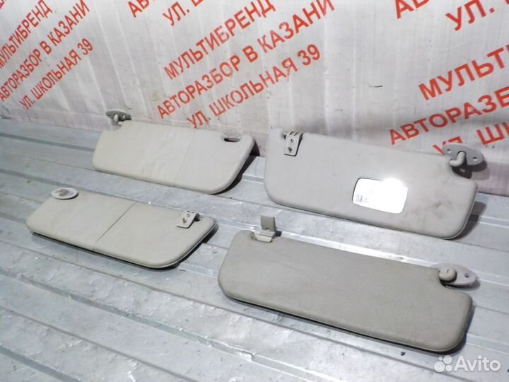 Козырьки солнцезащитные Шевроле Ланос / Заз Шанс