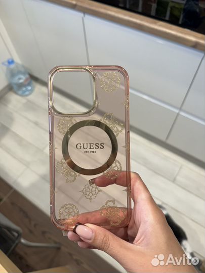 Чехол на iPhone 14 pro max guess оригинал