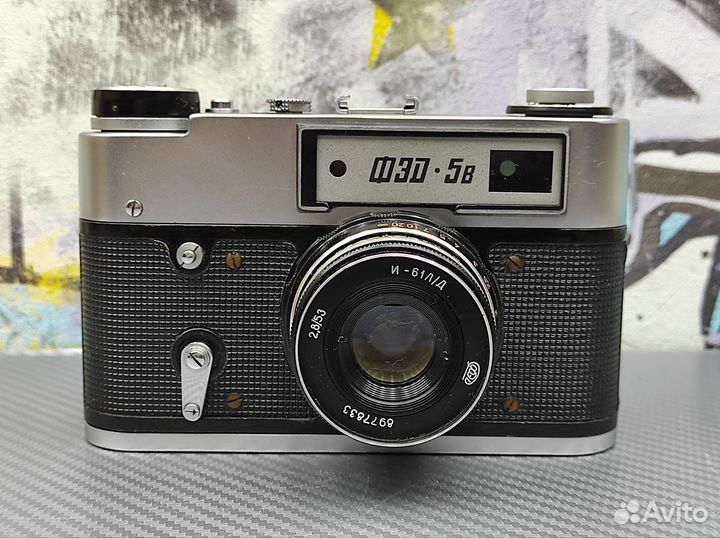 Фэд 5 + Индустар-61л/д (СССР, 1964)