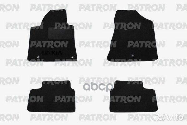 Комплект автомобильных ковриков текстильных KIA