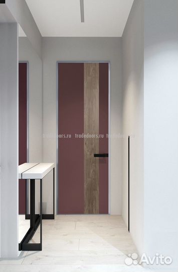 Двери invisible скрытого монтажа