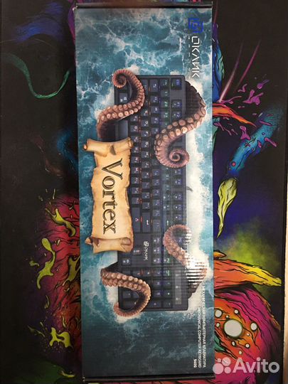 Механическая клавиатура Oklick 940G Vortex Черная