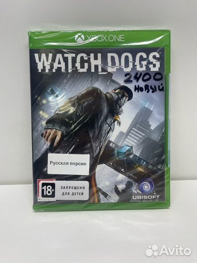 Диск Watch Dogs Новый для Xbox One