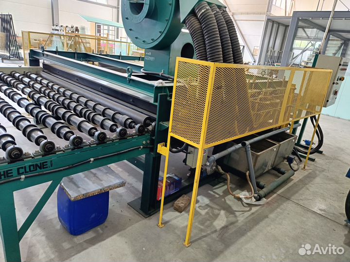 Горизонтальная мойка для стекла