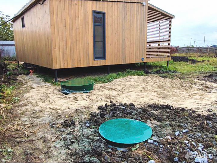 Установка септика под ключ