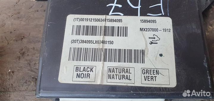 Блок управления климатом Cadillac SRX 1 2003-2009