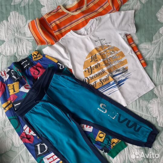 Одежда пакетом для мальчика 104-110 см