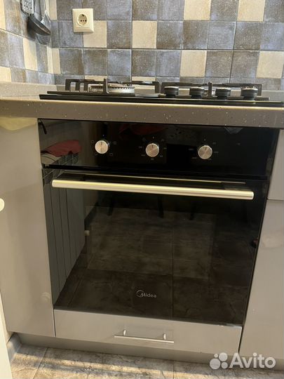 Газовая варочная панель 4 конфорки и эл. духовка