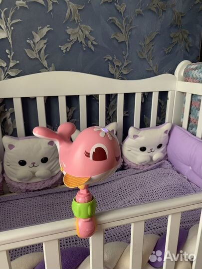 Детский музыкальный проектор игрушка для сна