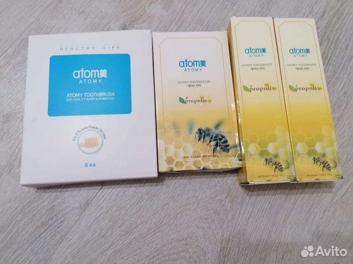 Зубная паста атоми