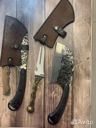 Сербский нож+ножевилка 4 функции