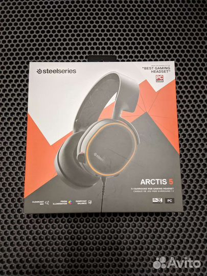 SteelSeries Arctis 5 проводные наушники