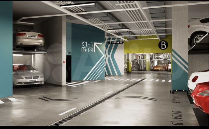 Машиноместо, 15 м²