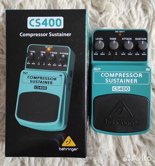 Behringer CS400 Compressor гитарная педаль