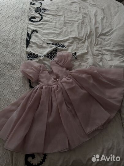 Платье воздушное на девочку 5 лет