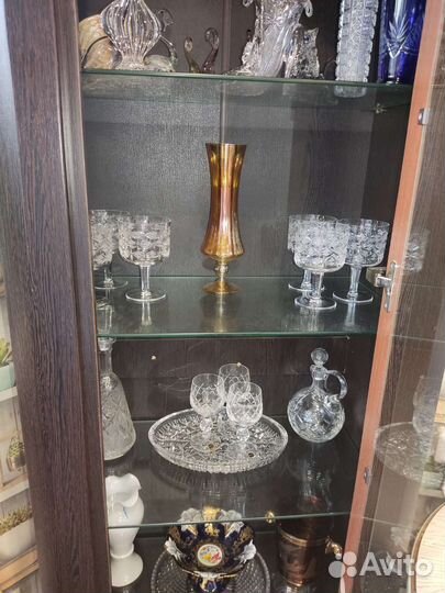 Фужеры хрустальные СССР