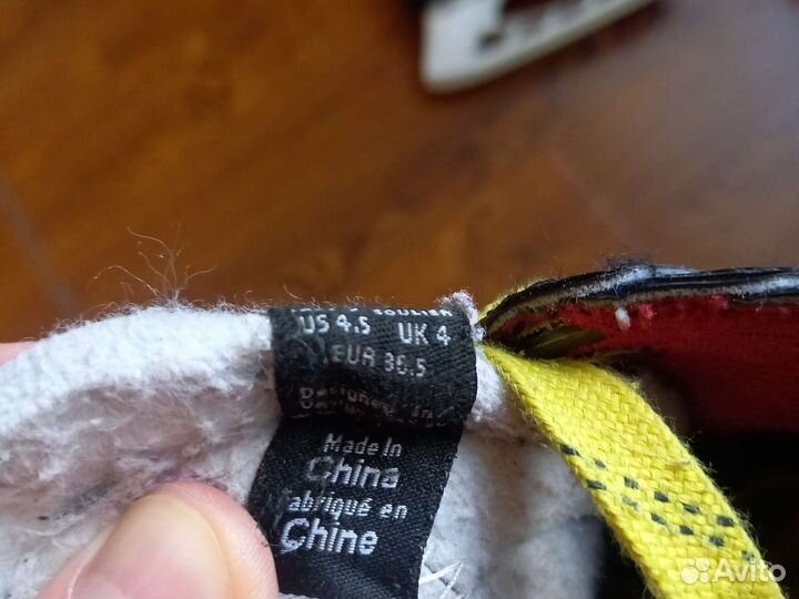 Коньки 3,5 ee bauer x700 vapor