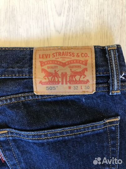 Джинсы levis 505 32 30