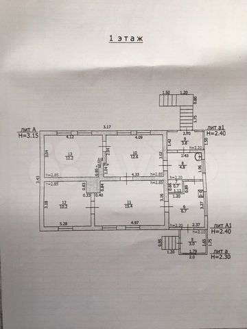 Дом 97,1 м² на участке 6 сот.