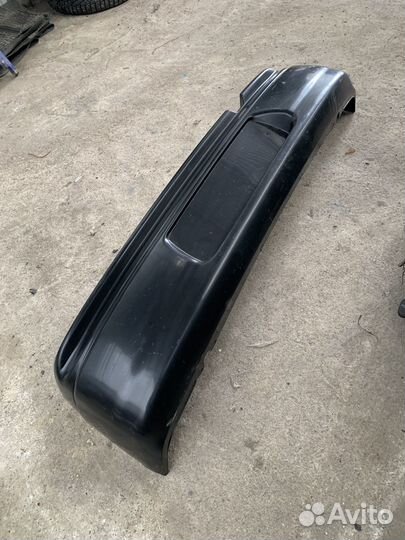 Задний бампер ваз 2112