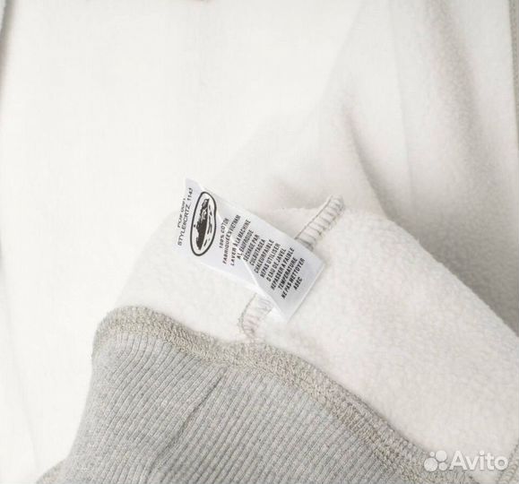 Зип худи corteiz серый классик