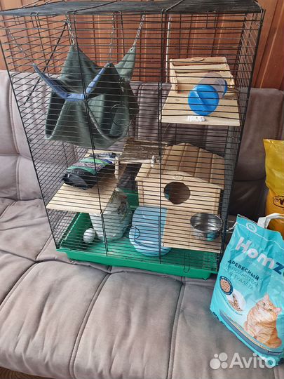 Клетка для шиншиллы