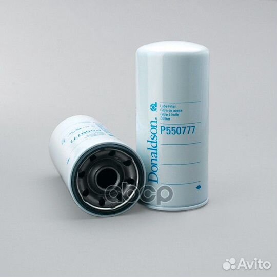 P550777 фильтр масляный H260 D118 1 3/8-16 UN