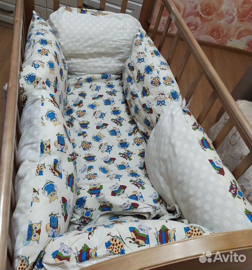 Бортики в кроватку