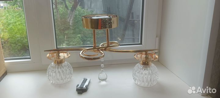 Люстра потолочная светодиодная бу