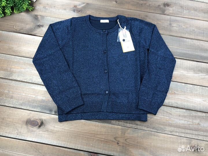 Кардиган на пуговицах для девочки manai