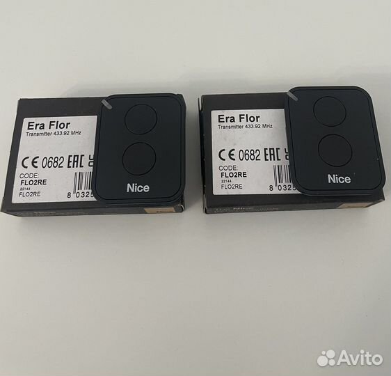 Пульты для автоматики Nice