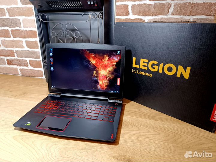 Топовый Lenovo Legion i5 7th gen, gtx 1050, ssd