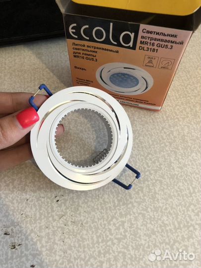 Светильник встраиваемый точеный