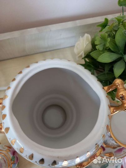 Самовар гжель СССР