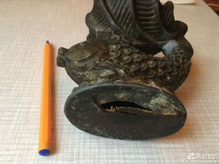 Пепельница чугун Рыбка СССР