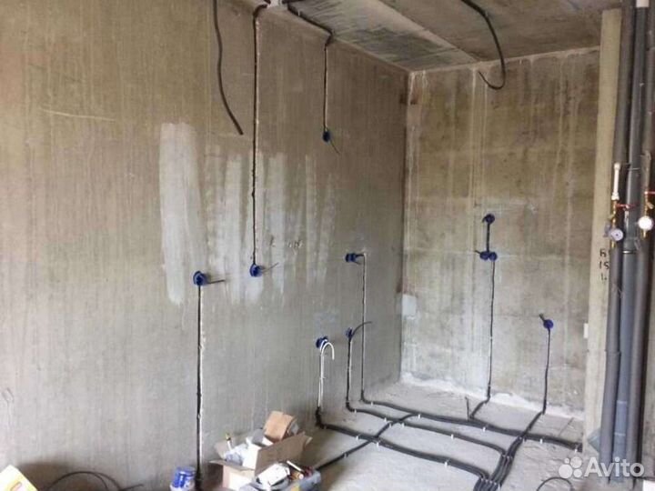 Электромонтаж. Штробление. Замена проводки