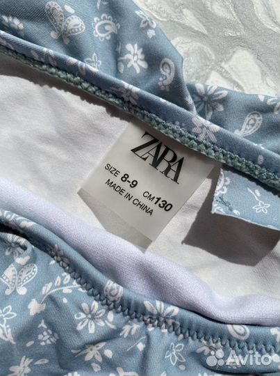 Купальник Zara для девочки 8-9 лет