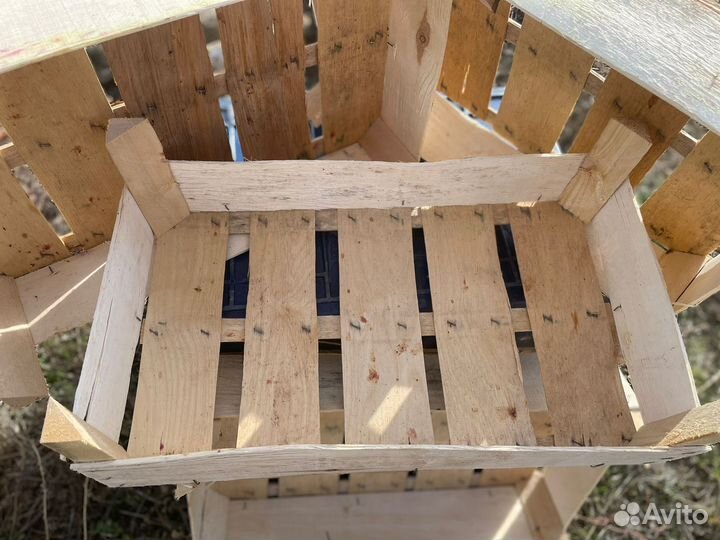 Ящик для ягод, фруктов или овощей деревянный