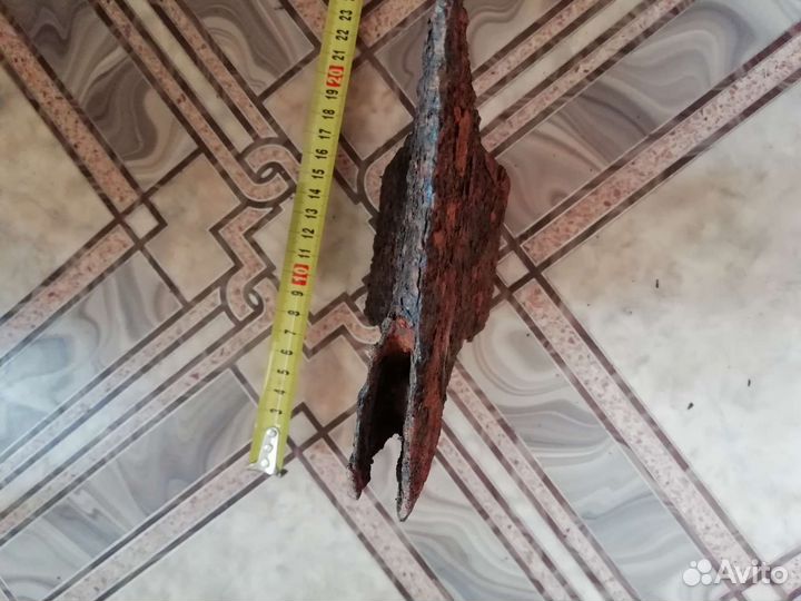 Топор старинный кованый царский