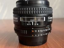 Объектив Nikon AF nikkor 50mm 1:1.4D