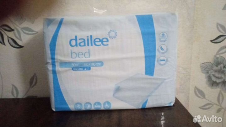 Пеленки одноразовые 60х90 30 штук