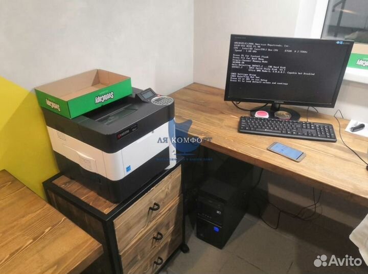 Мебель для офиса в стиле лофт