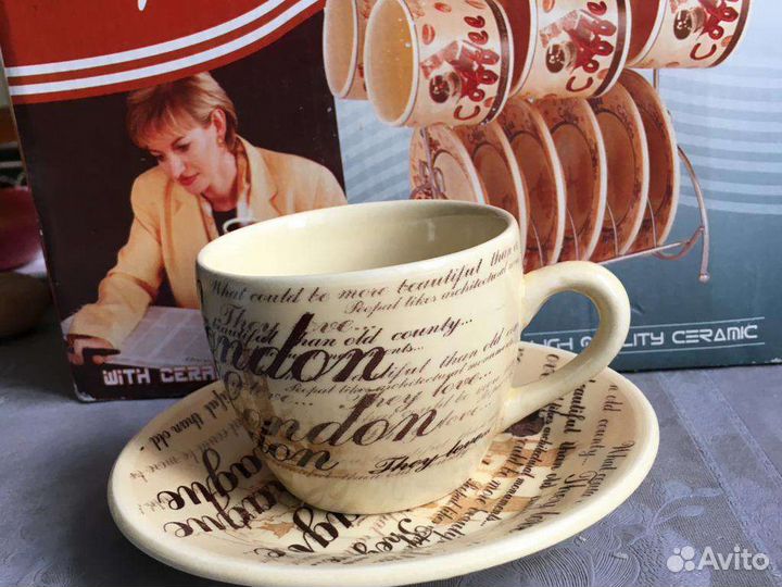 Кофейный сервиз новый