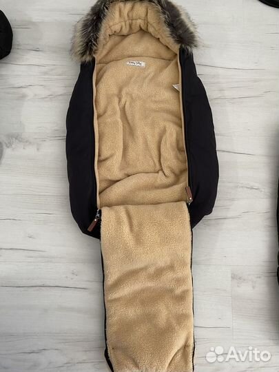 Зимний конверт в коляску