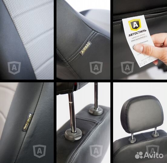 Авточехлы (алькантара) на Honda Fit (2001-2013 г.в.)