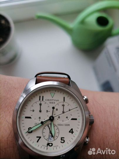 Часы мужские certina ds pilot