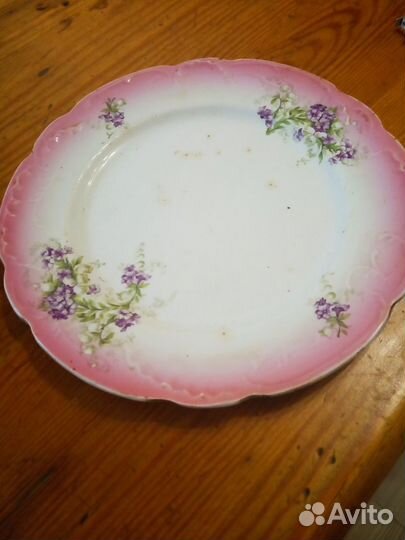 Тарелка Кузнецовский фарфор