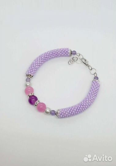Браслет из бисера ручная работа