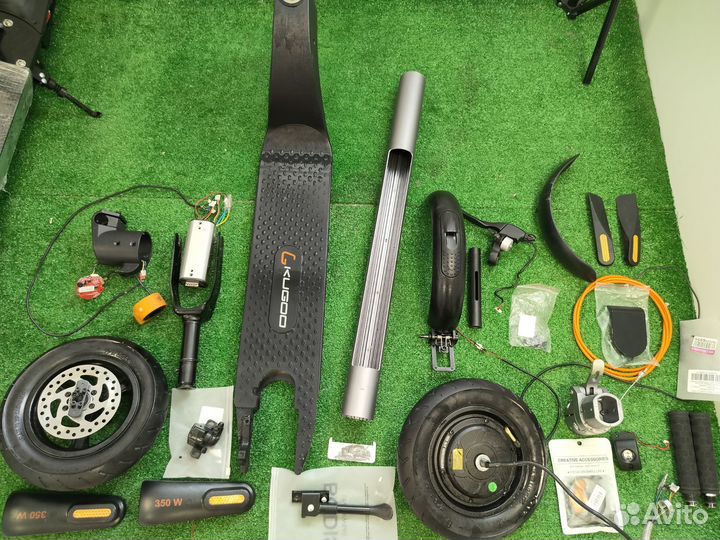 Электросамокат Kugoo HX Pro на запчасти