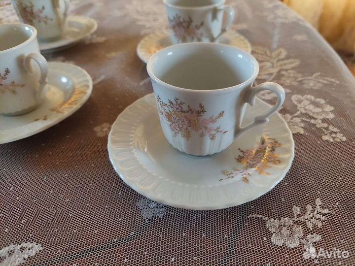 Кофейные сервизы, новые, Yamasen 24ct Gold